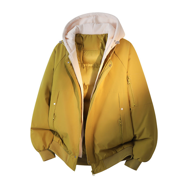 Herren Wasserabweisende Layering-Bomberjacke mit herausnehmbarer Kapuzen-Innenjacke Echoarchiv