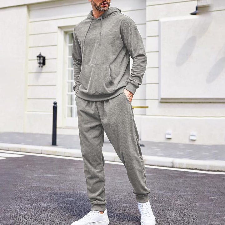 Herren Kapuzenpullover und Jogginghose Set Echoarchiv