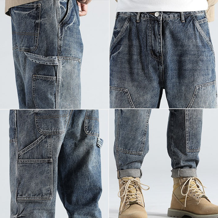 Herren Modische Cargo-Hose mit praktischen Taschen Echoarchiv