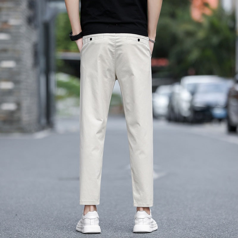 Herren Modische Chino-Hose mit elastischem Bund Echo Archiv