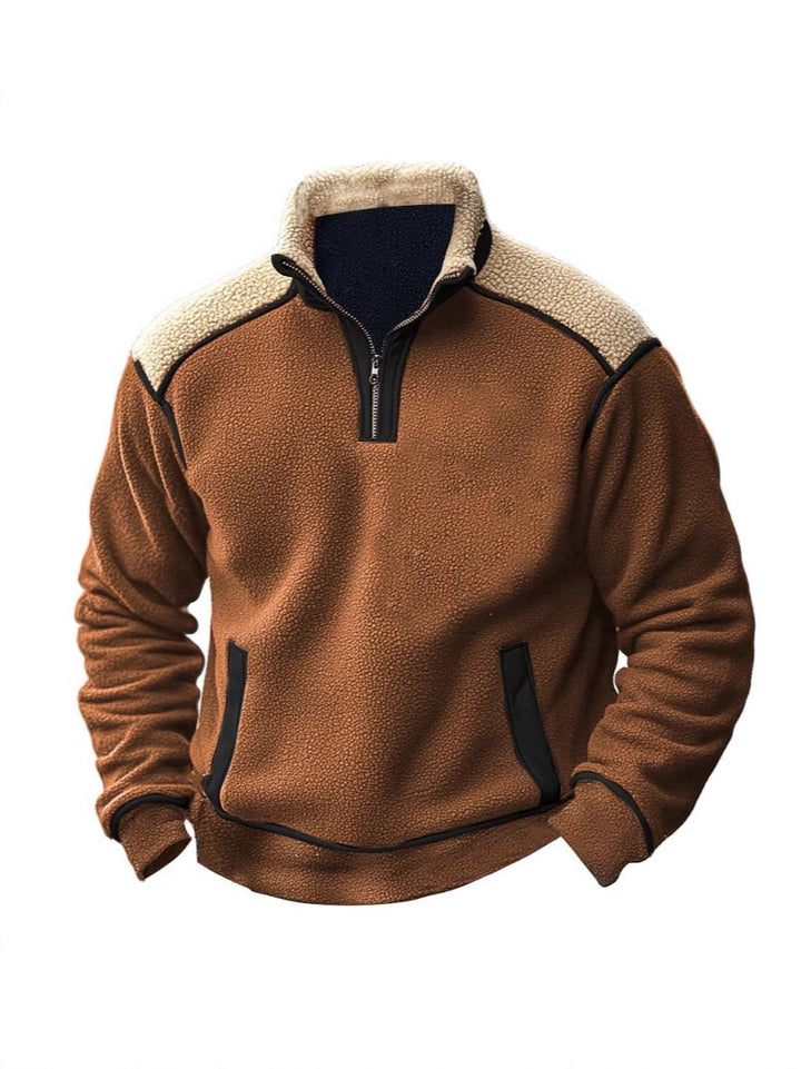 Herren Teddyfleece Pullover Echoarchiv