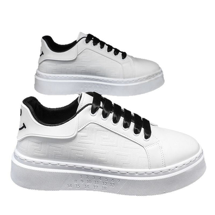 Damen Hochwertige Plateau-Sneaker mit strukturiertem Obermaterial Echo Archiv