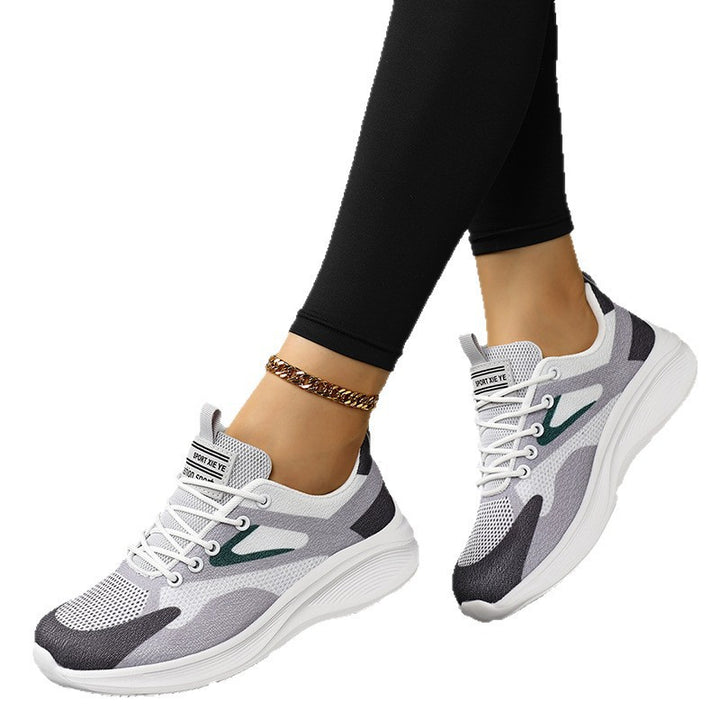 Damen Leichte Mesh-Laufschuhe mit gedämpfter EVA-Plateausohle und Komfort-Fußbett – Lioré