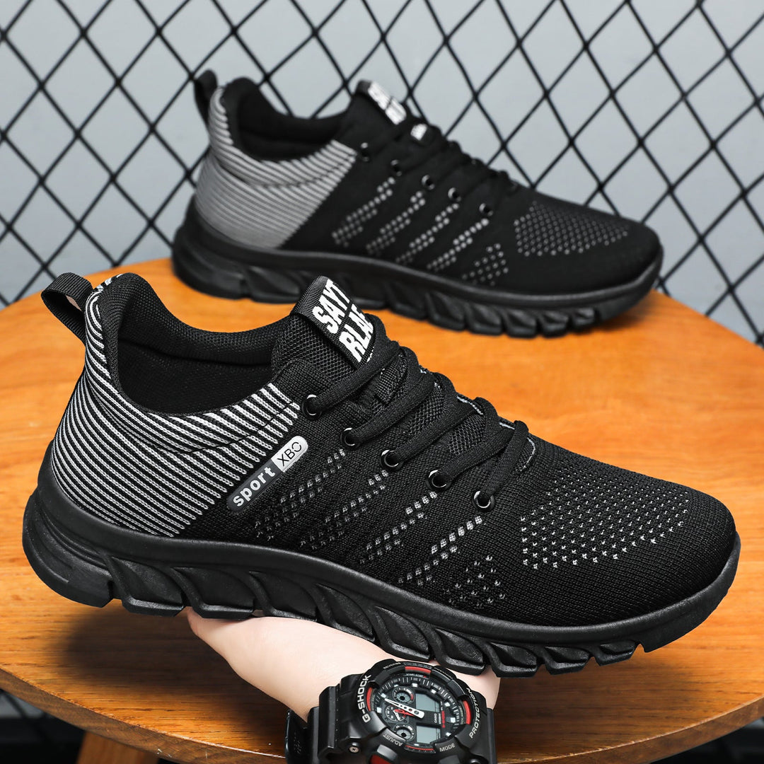 Damen Sportliche Sneakers mit atmungsaktiver Mesh-Oberfläche und rutschfester Sohle Echo Archiv