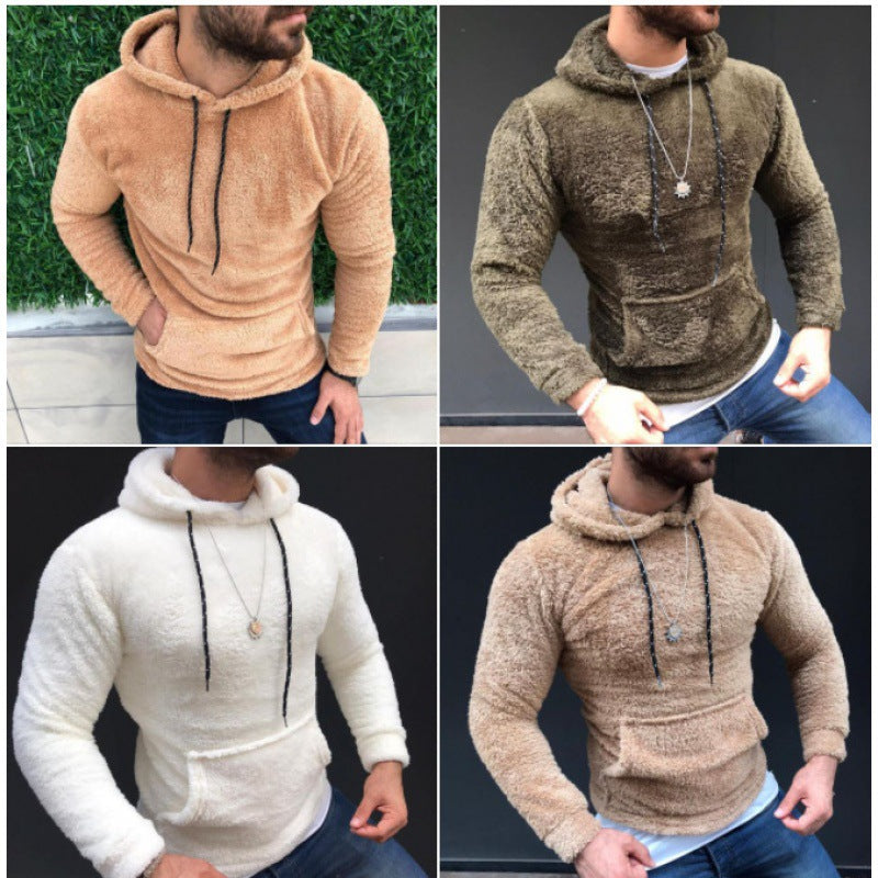 Herren kuscheliger Fleece-Hoodie Echoarchiv