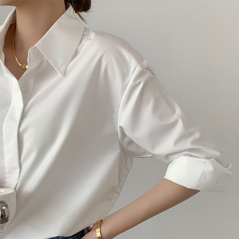 Damen Stilvolle Oversized Bluse Echoarchiv
