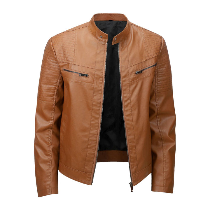 Herren Modische und hochwertige Lederjacke Echo Archiv