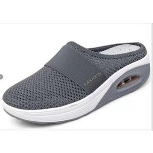 Damen Atmungsaktive Strick‑Mule mit Luftkissen‑Plateau Echo Archiv