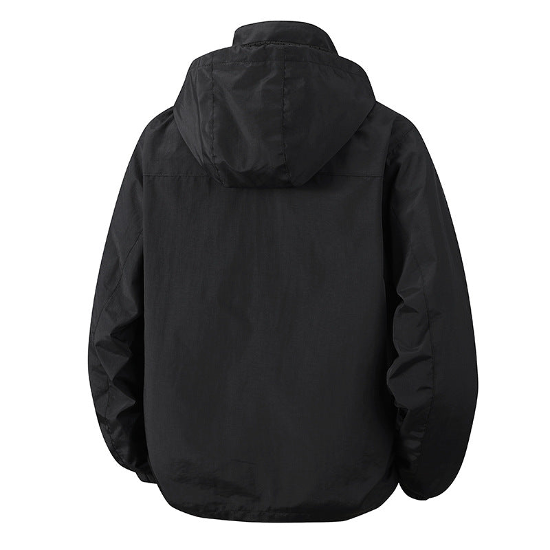 Herren Leichte Winddichte Outdoorjacke Echo Archiv
