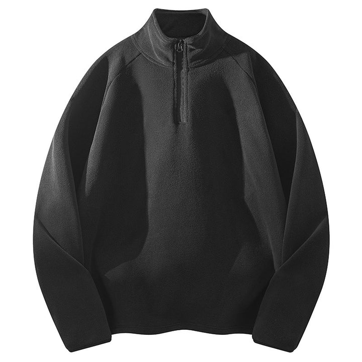 Damen Sportliche Fleecejacke mit Stehkragen Echoarchiv