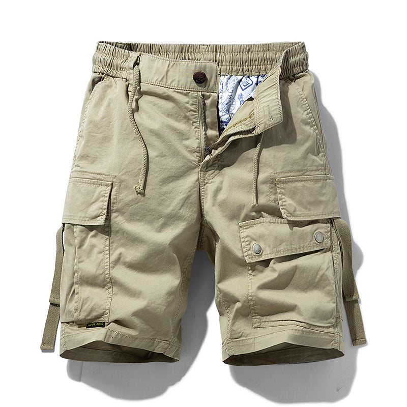 Herren Cargoshorts mit elastischem Bund und multifunktionalen Seitentaschen Echoarchiv