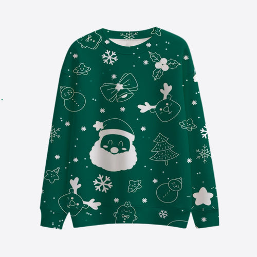 Damen Lustiger Sweatshirt mit einzigartigem Tiermotiv Echoarchiv