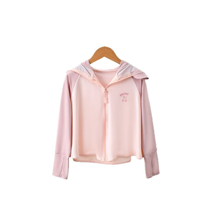 Mädchen leichte Sonnenjacke mit Kapuze Echo Archiv