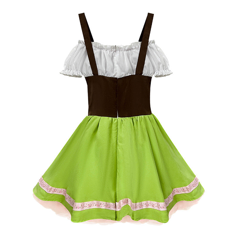 Herren nan traditionelles Kinderlederhosen-Set mit verstellbaren Hosenträgern und Trachtenhut Echo Archiv