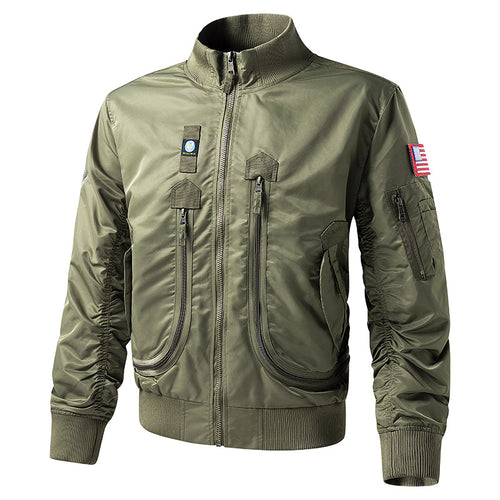 Herren Winddichte und Warme Outdoor-Jacke Echo Archiv