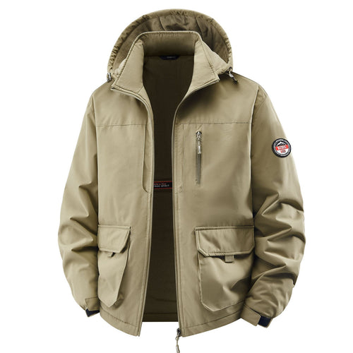 Herren Funktionale Outdoorjacke Echo Archiv