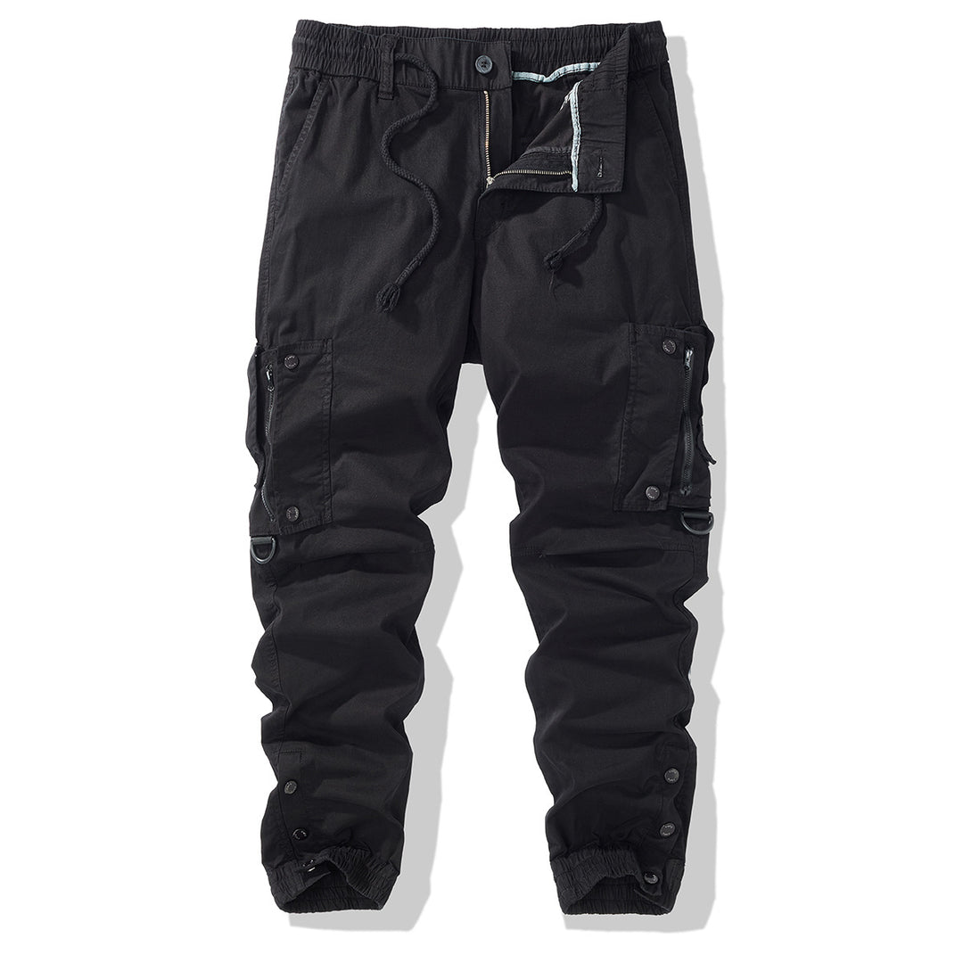 Herren Cargo-Jogginghose mit elastischem Bund, Reißverschluss-Cargotaschen und verstellbarem Saum Echo Archiv