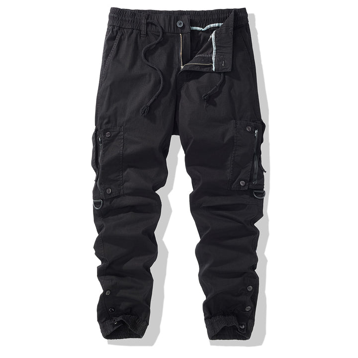 Herren Cargo-Jogginghose mit elastischem Bund, Reißverschluss-Cargotaschen und verstellbarem Saum Echo Archiv