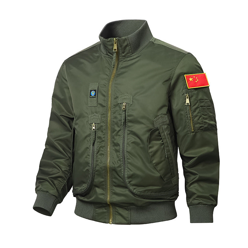 Herren Militärische Bomberjacke Echo Archiv