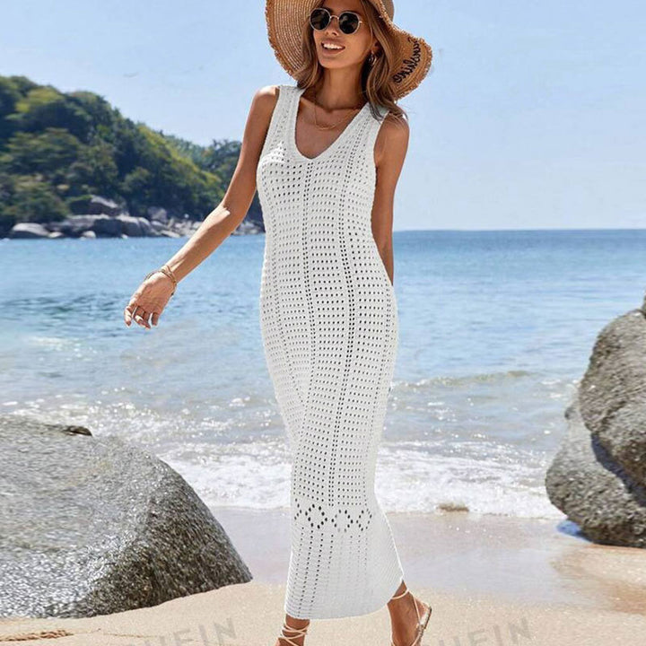 Damen modisches Häkel-Strandkleid Echo Archiv