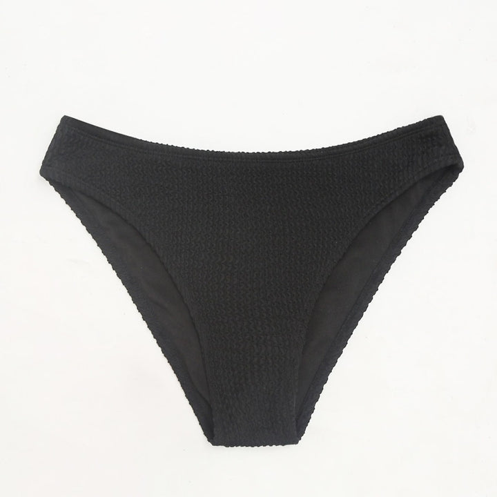 Damen Hochgeschnittene Bikini-Hose mit strukturiertem Design Echo Archiv