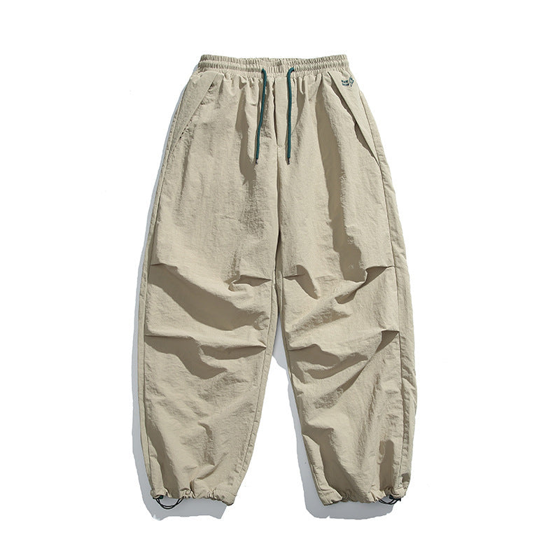 Herren Baggy-Cargo-Hose mit elastischem Tunnelzugbund, Kordelzug und verstellbaren Saumbündchen Echo Archiv
