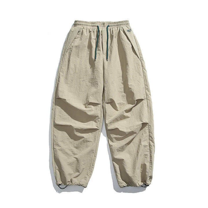 Herren Baggy-Cargo-Hose mit elastischem Tunnelzugbund, Kordelzug und verstellbaren Saumbündchen Echo Archiv