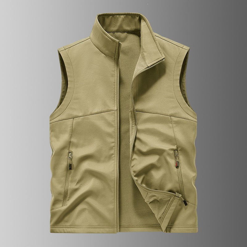 Herren Softshell-Weste mit Fleece-Innenfutter, winddicht und wasserabweisend Echo Archiv