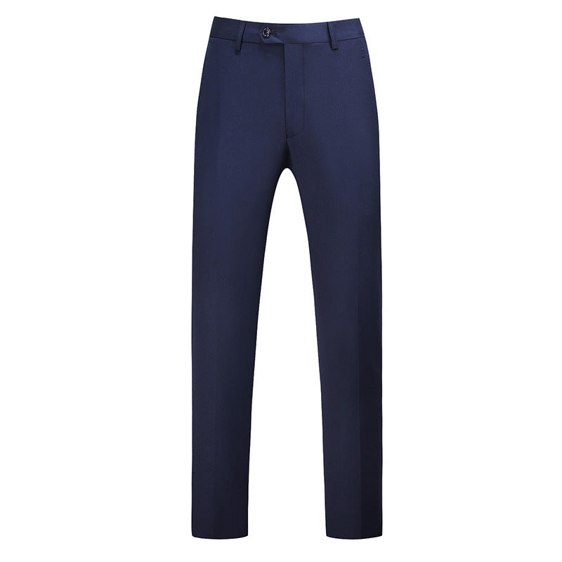 Herren nan schlanke Premium-Bügelfaltenhose mit Stretchbund und knitterarmem Gewebe Echo Archiv