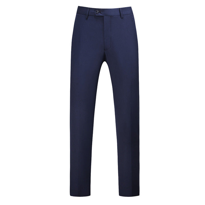 Herren nan schlanke Premium-Bügelfaltenhose mit Stretchbund und knitterarmem Gewebe Echo Archiv