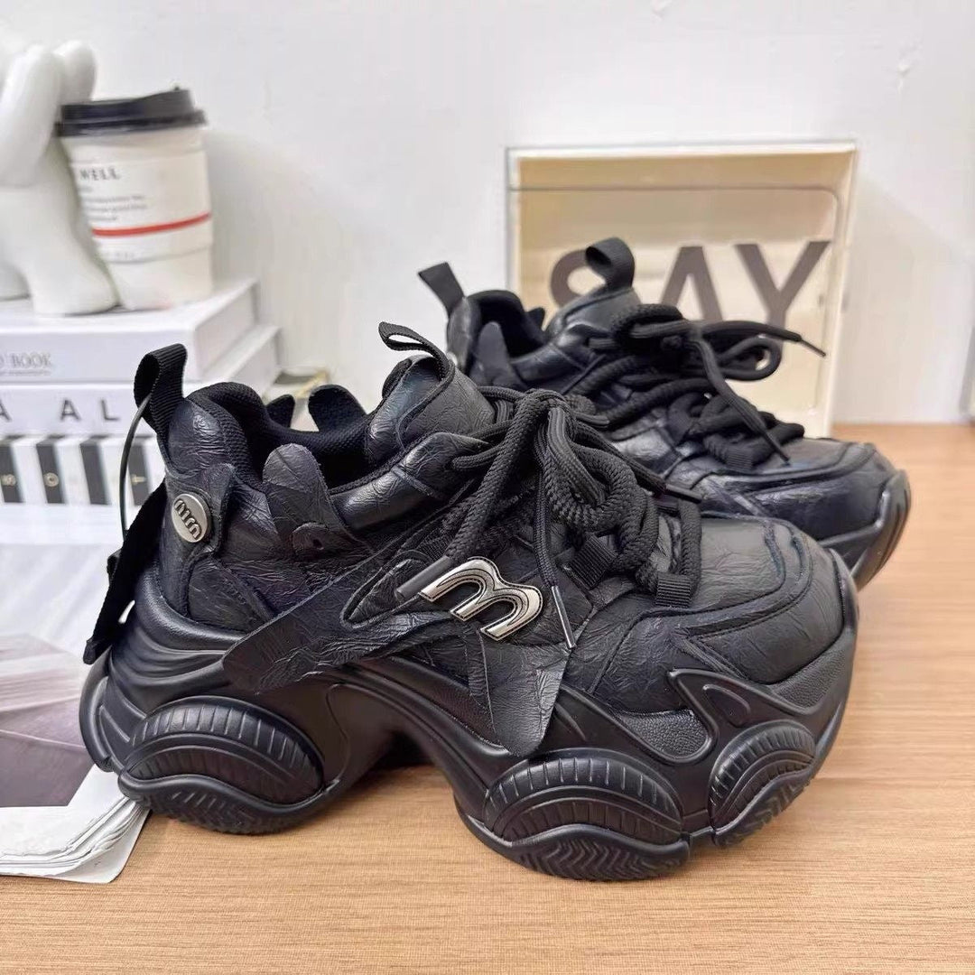 Damen Trendige Chunky Sneakers mit atmungsaktiver Mesh-Oberfläche und innovativer Dämpfung Echo Archiv