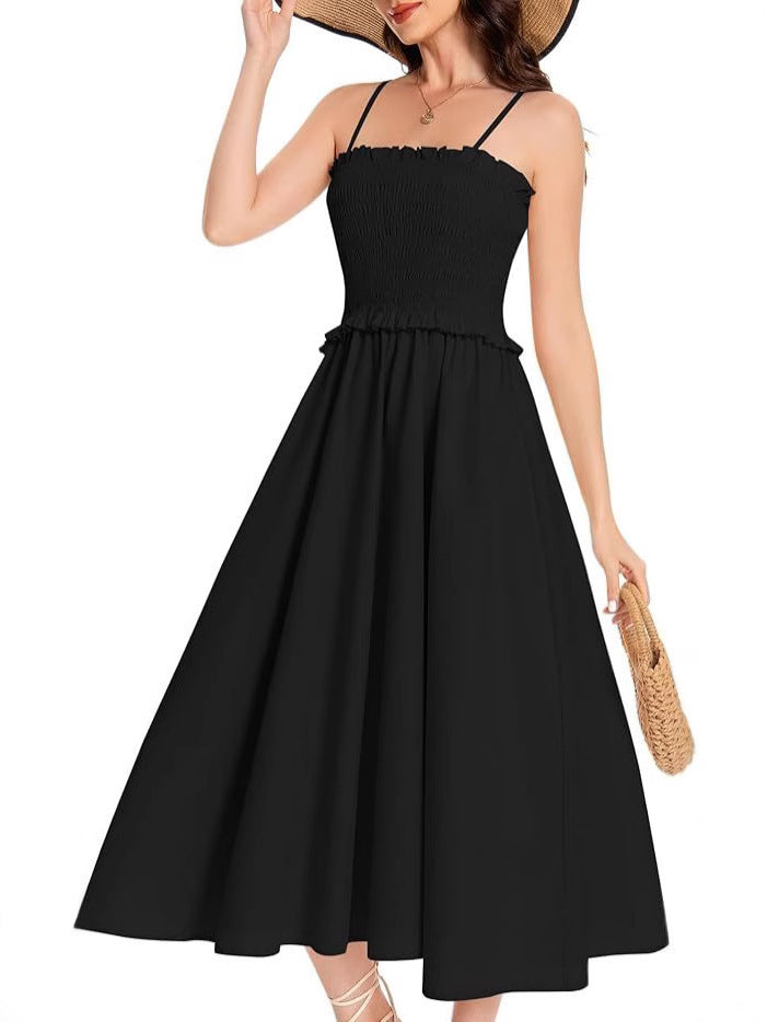 Damen Maxikleid mit schmeichelhaftem Taillendesign Echo Archiv