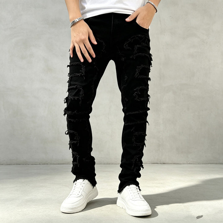 Herren Destroyed Skinny Jeans Echoarchiv