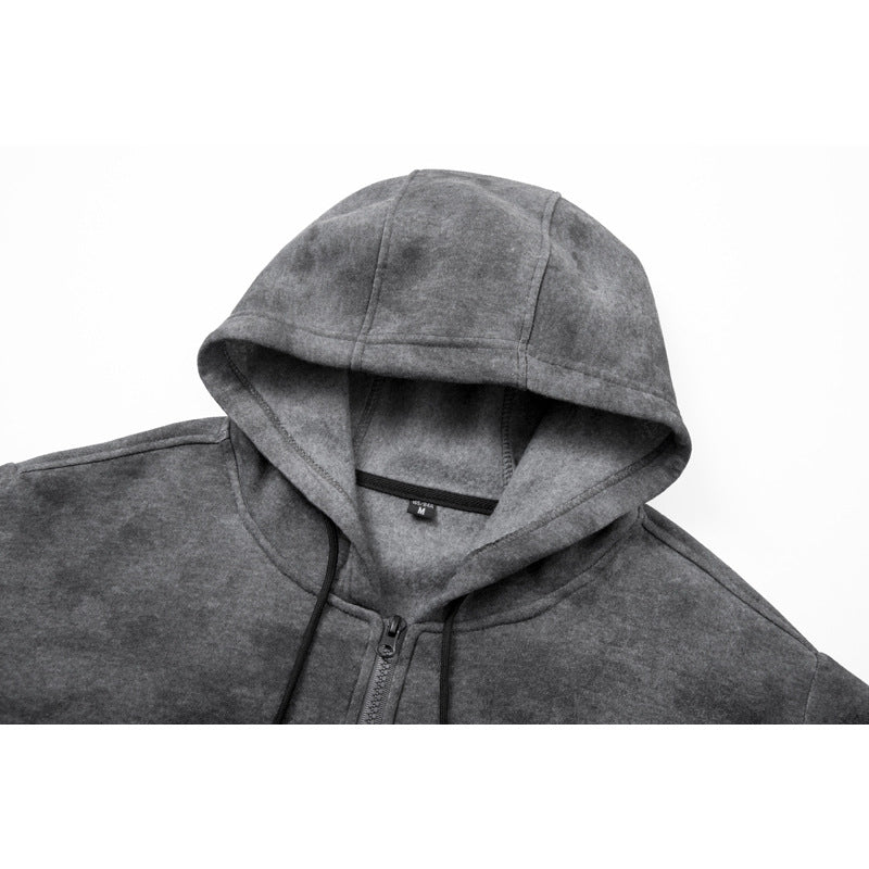 Herren bequemer Hoodie mit Reißverschluss und Kapuze Echo Archiv