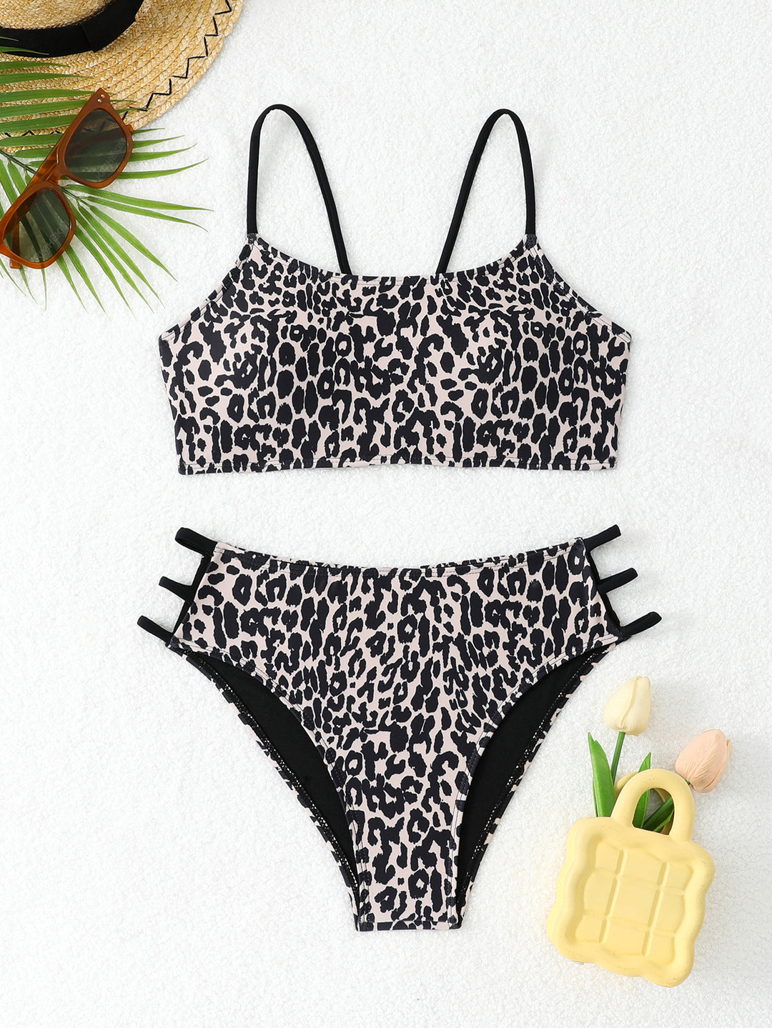 Damen Triangel-Bikini-Set mit modischen Akzenten Echo Archiv