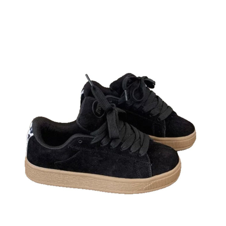 Damen Sneaker aus weichem Wildleder mit rutschfester Sohle Echo Archiv