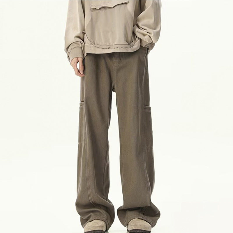 Damen Weitgeschnittene Utility-Hose Echoarchiv