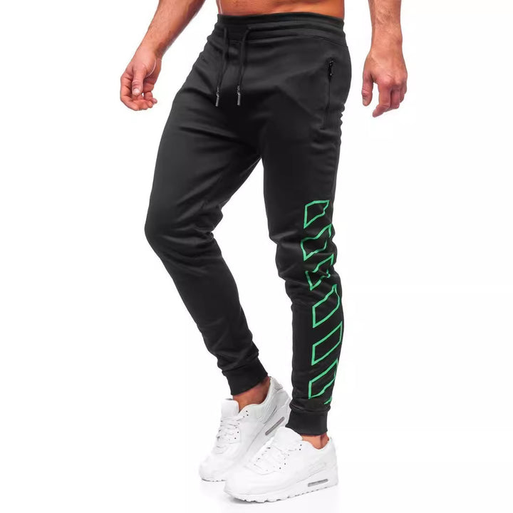 Herren Sportliche Jogginghose mit Reißverschlusstaschen Echoarchiv