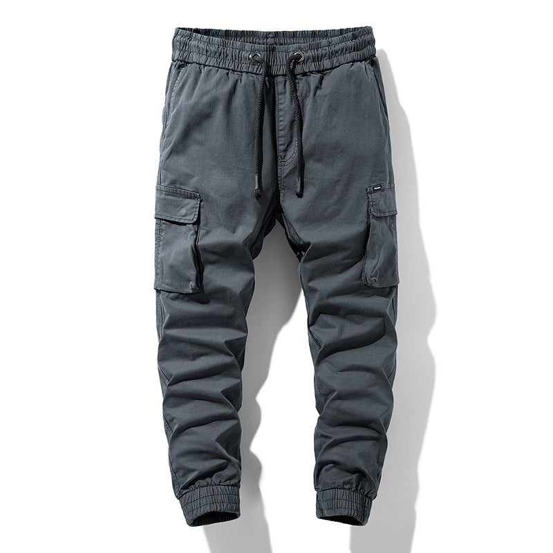 Herren Funktionale Cargo-Joggerhose mit elastischem Komfortbund, großzügigen Klapp-Utility-Taschen und gerippten Knöcheln Echo Archiv