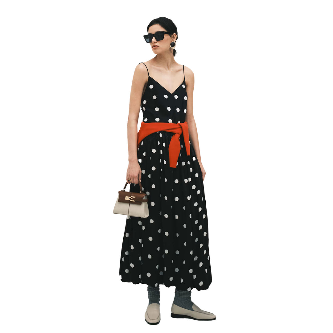 Damen Maxi-Kleid mit Punkten Echo Archiv