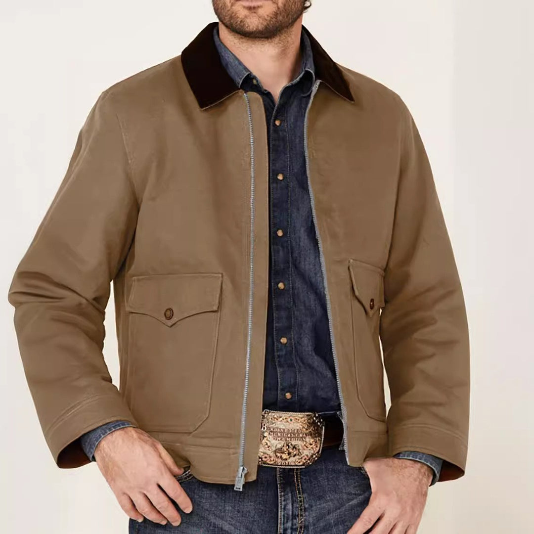 Herren modische Utility-Jacke mit funktionalen Taschen Echoarchiv