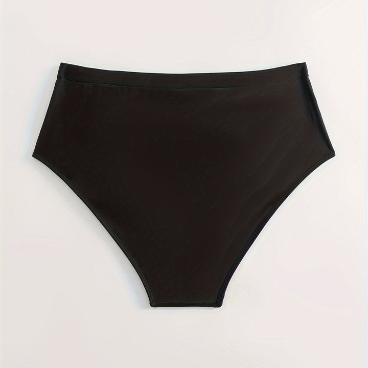 Damen High-Waist Bikinihose mit stilvollen Rüschendetails Echo Archiv