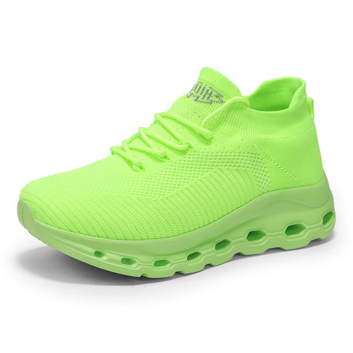 Unisex Atmungsaktive Strick-Sneaker mit sockenähnlichem Schaft und gedämpfter Luftsohle Echoarchiv