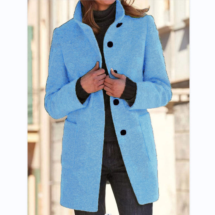 Echoarchiv | Stilvoller & Eleganter Button-Down-Mantel