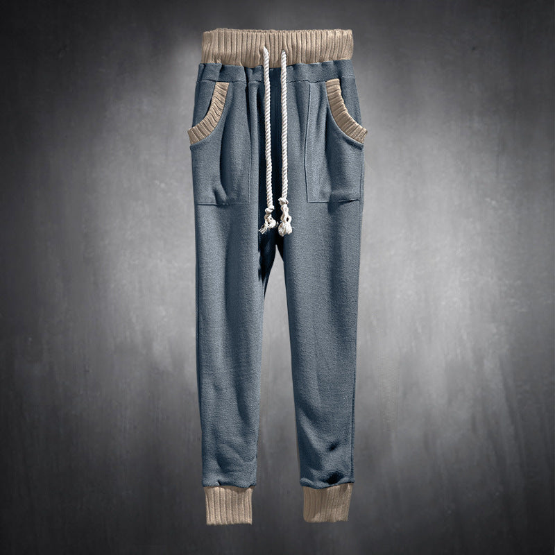 Herren Sportliche Jogginghose mit bequemen seitlichen Eingrifftaschen und elastischem Bund Echoarchiv