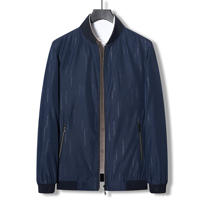 Herren modische Übergangsjacke mit innovativem Schnitt und praktischen Taschen Echoarchiv