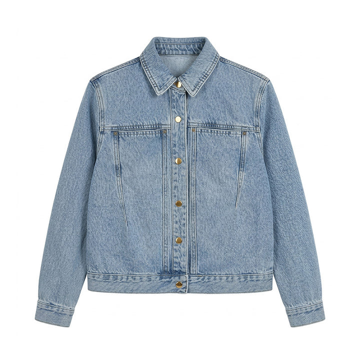Damen Denimjacke mit Knopfleiste Echo Archiv