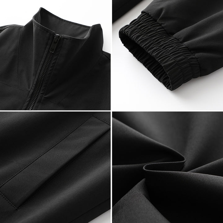Herren Freizeitjacke mit praktischen Taschen und hohem Kragen Echoarchiv