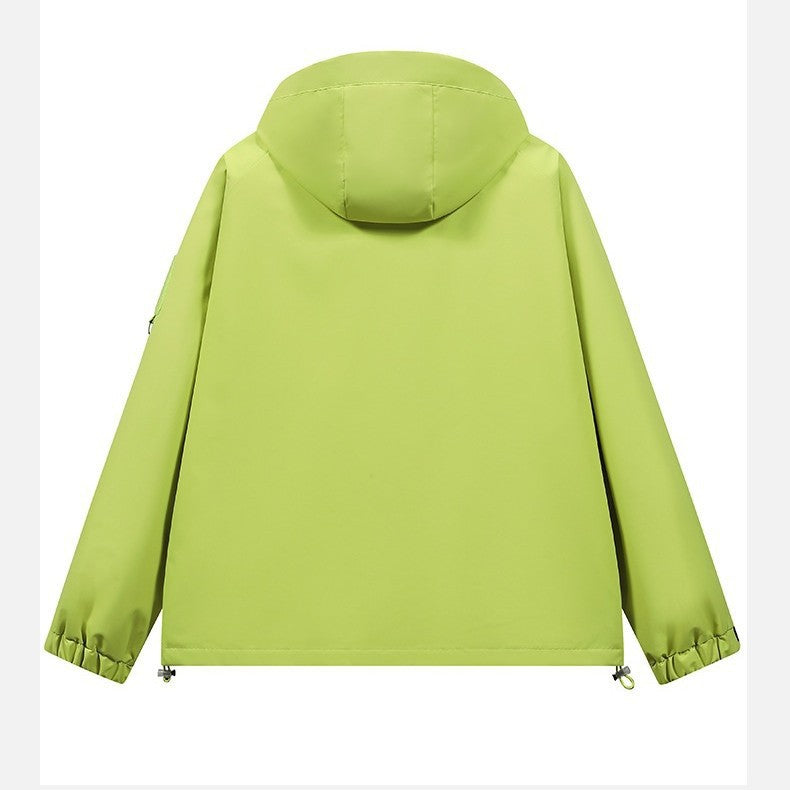 Damen Wetterfeste Kapuzenjacke Echo Archiv