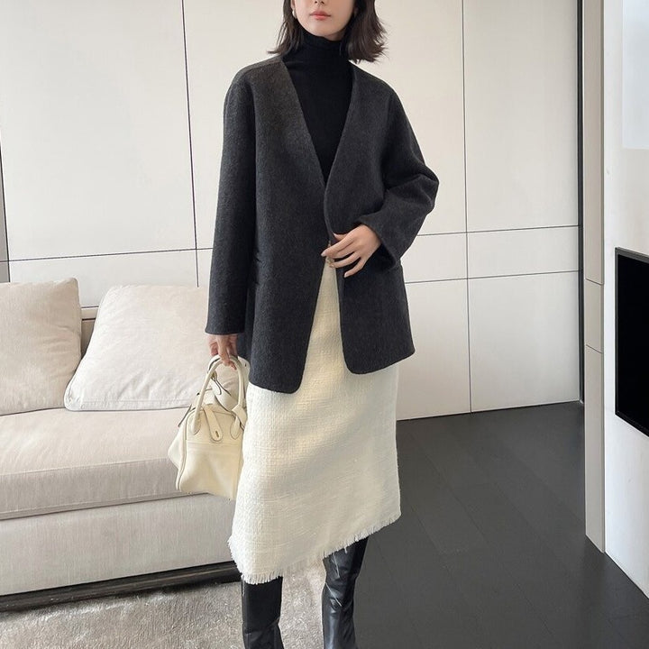 Damen Elegante und lässige Strickjacke Echoarchiv